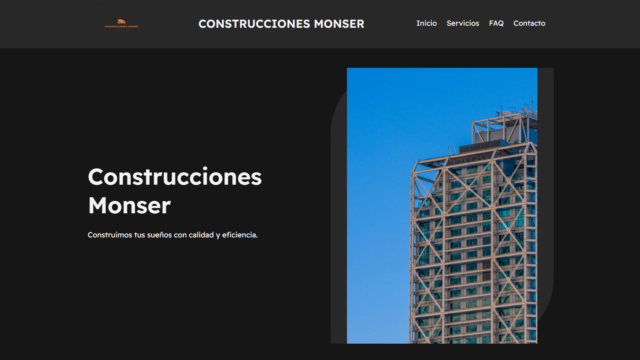 CONSTRUCCIONES MONSER DE ALGUAZAS, S.L.